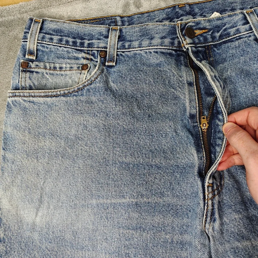 Vintage Levi's 540 Jeans Mens 38x32 Fits 36x32 Blue Faded Relaxed Fit Grunge 90s